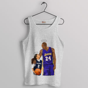 Heavenly Kobe and Gigi In Memorial Sport Grey Tank Top