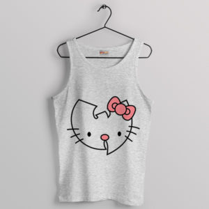 Hello Wu-Tang World Clan Kitty Sport Grey Tank Top