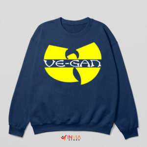 Hip-Hop Wu-Tang Vegan Clan Navy Sweatshirt