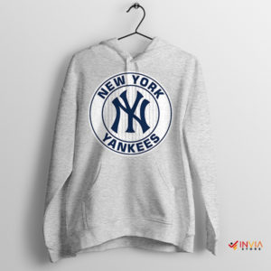 Home Run Heritage Yankees Fan Art Sport Grey Hoodie