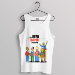 Homer's Funny Beer Band Theory Tank Top