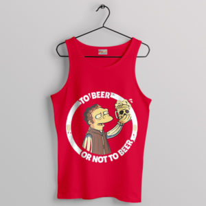 Homer's Legendary Beer Quest Meme Red Tank Top