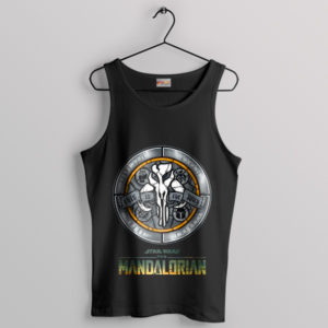 Honor This is the Way Mythosaur Skull Black Tank Top