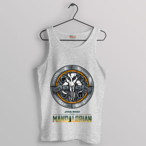Honor This is the Way Mythosaur Skull Sport Grey Tank Top