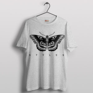 Iconic Harry Styles Tattoo Tribute Sport Grey T-Shirt