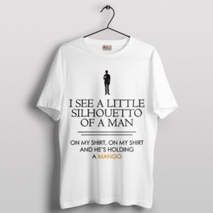Iconic Lyrics Silhouetto of a Man T-Shirt