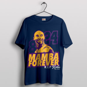 Iconic Numbers Mamba Forever Kobe Navy T-Shirt