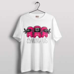 Imposter Among Us x Squid Game White T-Shirt