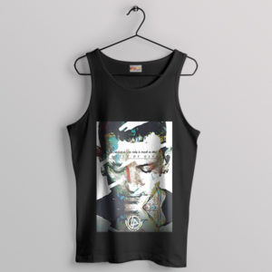 In Honor of Chester Castle of Glass Black Tank Top