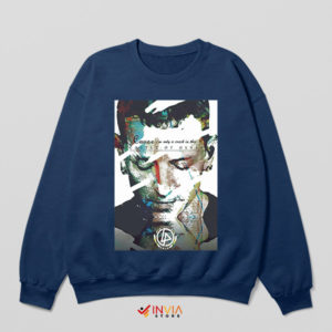 In Loving Memory Castle of Glass Navy Sweatshirt