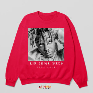 In Loving Memory Juice WRLD Red Sweatshirt