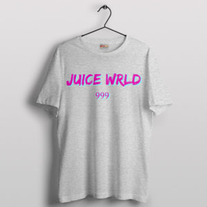 Infinite 999 Juice Wrld Graphic Sport Grey T-Shirt