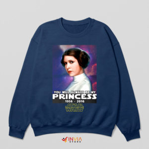 Infinite Love Princess Leia Star Wars Navy Sweatshirt
