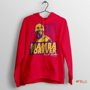 Infinite Mamba Kobe 8 and 24 Forever Red Hoodie
