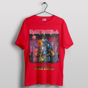 Iron Mando's Hunt Hunter Maiden Red T-Shirt