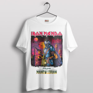 Iron Mando's Hunt Hunter Maiden White T-Shirt