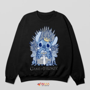 Iron Stitch Game of Thrones Throne Black Sweatshirt
