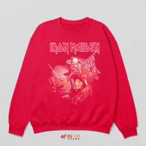 Journey to Music Iron Maiden Rarities Red Sweatshirt