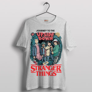Journey to the Unknown Stranger Things Sport Grey T-Shirt