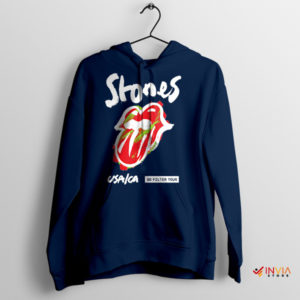 Journeys Stones Tongue No Filter Tour Navy Hoodie