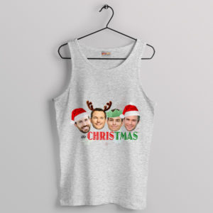 Joyful Jingle Avengers Chris-mas Sport Grey Tank Top