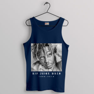 Juice WRLD Forever Young RIP Navy Tank Top