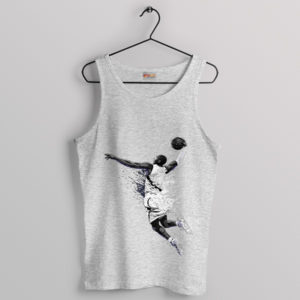 Jumping with the Mamba Nike Art Sport Grey Tank Top