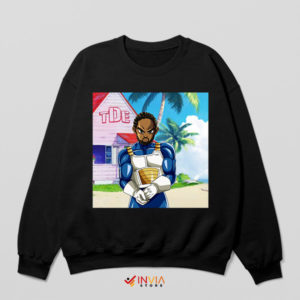 K-Dot Zenkai Awakening Streetwear Black Sweatshirt