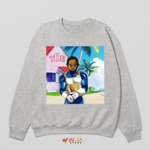 K-Dot Zenkai Awakening Streetwear Sport Grey Sweatshirt