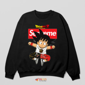 Kamehameha Son Goku DBZ Black Sweatshirt