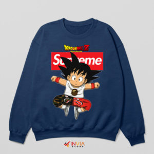 Kamehameha Son Goku DBZ Navy Sweatshirt