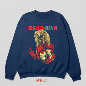 Killers of Style Iron Man Maiden Navy Sweatshirt