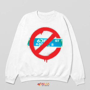 King Von Forever 63rd Street White Sweatshirt