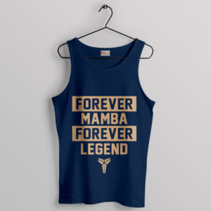 Kobe Forever Mamba Legend RIP Navy Tank Top