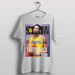 Kobe Mamba Slam Magazine Tribute Sport Grey T-Shirt