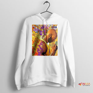 Kobe's Venomous Victory Mamba Tribute White Hoodie