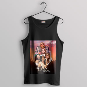 Lana's Starry Nights Hollywood Black Tank Top