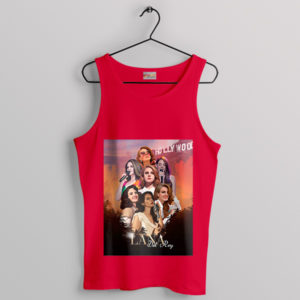 Lana's Starry Nights Hollywood Red Tank Top