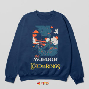 Land of Shadows Mordor Exploration Navy Sweatshirt
