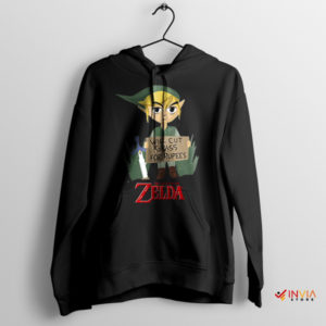 Lawn Hyrule Link's Grass-Cutting Black Hoodie