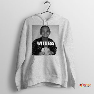 LeBron James Youthful Witness Sport Grey Hoodie