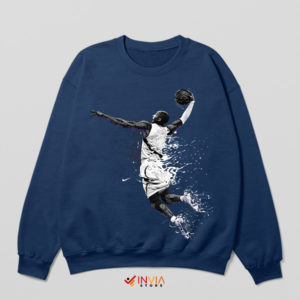 Leap of the Mamba Nike Art Jump Nvay Sweatshirt