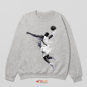 Leap of the Mamba Nike Art Jump Sport Grey Sweatshirt