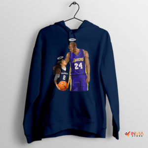 Legacy of Love Kobe and Gigi RIP Navy Hoodie