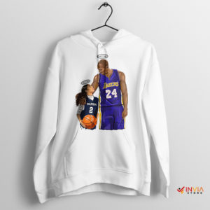 Legacy of Love Kobe and Gigi RIP White Hoodie