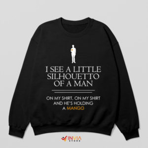 Legendary Lyrics Silhouetto Man Black Sweatshirt