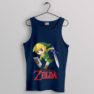 Legends Zelda Link's Awakening Navy Tank Top