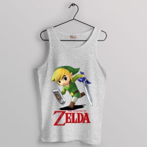 Legends Zelda Link's Awakening Sport Grey Tank Top