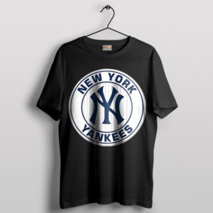 Legends in Blue Yankees Fan Art Black T-Shirt