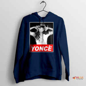 Lemonade Legacy Yoncé Tribute Navy Hoodie
